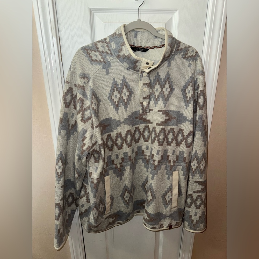 Alpine design fleece pull over